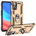 Kilifplus Oppo A36 Zırhlı Standlı Mıknatıslı Tank Kapak Gold Kılıf