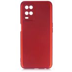 Kilifplus Oppo A54 Kırmızı İnce Mat Esnek Silikon Kılıf