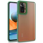 Kilifplus Redmi Note 10 Yeşil Electro Silikon Renkli Flora Kapak Kılıf