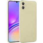 Kilifplus Samsung Galaxy A05 ile Uyumlu Kılıf Mat Esnek Lux Silikon Kapak İnce Kaliteli Renkli Yumuşak - Gold