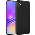 Kilifplus Samsung Galaxy A05 ile Uyumlu Kılıf Mat Esnek Lux Silikon Kapak İnce Kaliteli Renkli Yumuşak - Siyah