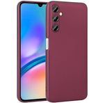 Kilifplus Samsung Galaxy A05s ile Uyumlu Kılıf Mat Esnek Lux Silikon Kapak İnce Kaliteli Renkli Yumuşak - Mürdüm