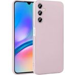 Kilifplus Samsung Galaxy A05s ile Uyumlu Kılıf Mat Esnek Lux Silikon Kapak İnce Kaliteli Renkli Yumuşak - Rose Gold