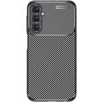 Kilifplus Samsung Galaxy A05s ile Uyumlu Kılıf Silikon Parmak İzi Bırakmayan Karbon Soft Negro Kapak - Siyah