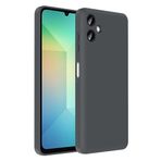 Kilifplus Samsung Galaxy A06 ile Uyumlu Kılıf Kamera Korumalı İçi Kadife Dokulu Kartlık Hazneli Vitra Kapak, [ Tam Uyumlu, Kaliteli, Premium ], Gri