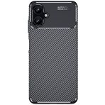 Kilifplus Samsung Galaxy A06 ile Uyumlu Kılıf Silikon Parmak İzi Bırakmayan Karbon Soft Negro Kapak - Siyah