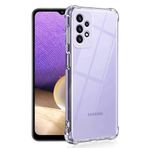 Kilifplus Samsung Galaxy A13 4g ile Uyumlu Kılıf Köşe Korumalı Airbag Şeffaf Silikon Anti-Shock Kapak