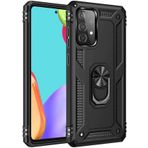 Kilifplus Samsung Galaxy A13 4G Zırhlı Standlı Mıknatıslı Tank Kapak Siyah Kılıf