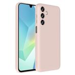 Kilifplus Samsung Galaxy A16 ile Uyumlu Kılıf Kamera Korumalı İçi Kadife Dokulu Kartlık Hazneli Vitra Kapak, [ Tam Uyumlu, Kaliteli, Premium ], Pembe