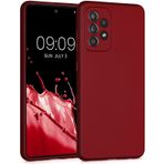 Kilifplus Samsung Galaxy A23 ile Uyumlu Kılıf Mat Esnek Lux Silikon Kapak İnce Kaliteli Renkli Yumuşak - Kırmızı