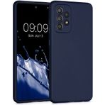 Kilifplus Samsung Galaxy A23 ile Uyumlu Kılıf Mat Esnek Lux Silikon Kapak İnce Kaliteli Renkli Yumuşak - Lacivert