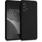 Kilifplus Samsung Galaxy A23 ile Uyumlu Kılıf Mat Esnek Lux Silikon Kapak İnce Kaliteli Renkli Yumuşak - Siyah