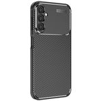 Kilifplus Samsung Galaxy A24 ile Uyumlu Kılıf Silikon Parmak İzi Bırakmayan Karbon Soft Negro Kapak - Siyah