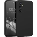 Kilifplus Samsung Galaxy A25 ile Uyumlu Kılıf Mat Esnek Lux Silikon Kapak İnce Kaliteli Renkli Yumuşak - Siyah