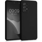 Kilifplus Samsung Galaxy A33 5G ile Uyumlu Kılıf Mat Esnek Lux Silikon Kapak İnce Kaliteli Renkli Yumuşak - Siyah