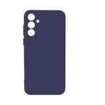 Kilifplus Samsung Galaxy A35 ile Uyumlu Kılıf Mat Lux Kamera Korumalı Renkli Yumuşak Biye Silikon Kapak - Lacivert
