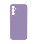 Kilifplus Samsung Galaxy A35 ile Uyumlu Kılıf Mat Lux Kamera Korumalı Renkli Yumuşak Biye Silikon Kapak - Lila