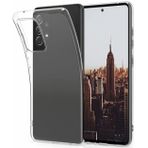 Kilifplus Samsung Galaxy A52s Ultra İnce Esnek Süper Silikon 0.3 mm Şeffaf Kılıf
