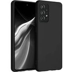 Kilifplus Samsung Galaxy A53 ile Uyumlu Kılıf Mat Esnek Lux Silikon Kapak İnce Kaliteli Renkli Yumuşak - Siyah