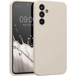 Kilifplus Samsung Galaxy A55 ile Uyumlu Kılıf Mat Esnek Lux Silikon Kapak İnce Kaliteli Renkli Yumuşak - Gold