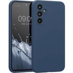Kilifplus Samsung Galaxy A55 ile Uyumlu Kılıf Mat Esnek Lux Silikon Kapak İnce Kaliteli Renkli Yumuşak - Lacivert