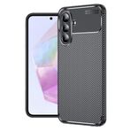 Kilifplus Samsung Galaxy A56 ile Uyumlu Kılıf Silikon Parmak İzi Bırakmayan Karbon Soft Negro Kapak - Siyah