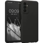 Kilifplus Samsung Galaxy M13 ile Uyumlu Kılıf Mat Lux Kamera Korumalı Renkli Yumuşak Biye Silikon Kapak - Siyah