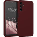 Kilifplus Samsung Galaxy M14 ile Uyumlu Kılıf Mat Esnek Lux Silikon Kapak İnce Kaliteli Renkli Yumuşak - Mürdüm