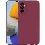 Kilifplus Samsung Galaxy M23 5G ile Uyumlu Kılıf Mat Esnek Lux Silikon Kapak İnce Kaliteli Renkli Yumuşak - Mürdüm