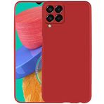Kilifplus Samsung Galaxy M33 ile Uyumlu Kılıf Mat Esnek Lux Silikon Kapak İnce Kaliteli Renkli Yumuşak - Kırmızı