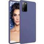 Kilifplus Samsung Galaxy Note 20 ile Uyumlu Kılıf Mat Esnek Lux Silikon Kapak İnce Kaliteli Renkli Yumuşak - Lacivert