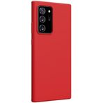 Kilifplus Samsung Galaxy Note 20 Ultra ile Uyumlu Kılıf Mat Esnek Lux Silikon Kapak İnce Kaliteli Renkli Yumuşak - Kırmızı