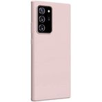 Kilifplus Samsung Galaxy Note 20 Ultra ile Uyumlu Kılıf Mat Esnek Lux Silikon Kapak İnce Kaliteli Renkli Yumuşak - Rose Gold