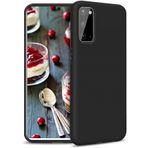 Kilifplus Samsung Galaxy S20 FE ile Uyumlu Kılıf Mat Esnek Lux Silikon Kapak İnce Kaliteli Renkli Yumuşak - Siyah