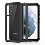 Kilifplus Samsung Galaxy S21 Plus ile Uyumlu Kılıf Su Geçirmez Toza Dayanıklı IP68 Sertifikalı 360 Tam Koruma Kapak [ 360 Tam Koruma, Deniz Altı Resim ve Video Çekimi, Korumalı, Suya Toza Dayanıklı]