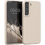 Kilifplus Samsung Galaxy S22 ile Uyumlu Kılıf Mat Esnek Lux Silikon Kapak İnce Kaliteli Renkli Yumuşak - Gold