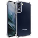 Kilifplus Samsung Galaxy S22 Ultra ile Uyumlu Kılıf Köşe Korumalı Airbag Şeffaf Silikon Anti-Shock Kapak