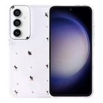 Kilifplus Samsung Galaxy S23 FE ile Uyumlu Kılıf Şeffaf Simli Airbag Tasarımlı Kapak, Darbe Emici, Kamera Korumalı, [ Tam Uyumlu, Zarif, Kaliteli ], Yıldız