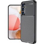 Kilifplus Samsung Galaxy S23 FE ile Uyumlu Kılıf Silikon Parmak İzi Bırakmayan Karbon Soft Negro Kapak - Siyah