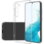 Kilifplus Samsung Galaxy S23 Plus ile Uyumlu Kılıf Şeffaf Süper Silikon, Esnek, Clear, Tam Uyumlu Kapak