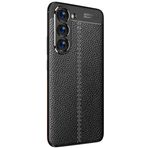 Kilifplus Samsung Galaxy S23 Plus Kılıf ile Uyumlu Kılıf Deri Görünümlü Parmak İzi Bırakmayan Kaliteli Niss Silikon, Kaliteli, Tam Uyumlu - Siyah