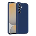 Kilifplus Samsung Galaxy S24 FE ile Uyumlu Kılıf Kamera Korumalı İçi Kadife Dokulu Kartlık Hazneli Vitra Kapak, [ Tam Uyumlu, Kaliteli, Premium ], Lacivert