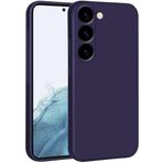Kilifplus Samsung Galaxy S24 Plus ile Uyumlu Kılıf Mat Esnek Lux Silikon Kapak İnce Kaliteli Renkli Yumuşak - Lacivert
