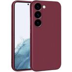 Kilifplus Samsung Galaxy S24 Plus ile Uyumlu Kılıf Mat Esnek Lux Silikon Kapak İnce Kaliteli Renkli Yumuşak - Mürdüm
