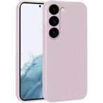 Kilifplus Samsung Galaxy S24 Plus ile Uyumlu Kılıf Mat Esnek Lux Silikon Kapak İnce Kaliteli Renkli Yumuşak - Rose Gold