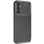 Kilifplus Samsung Galaxy S24 Plus ile Uyumlu Kılıf Silikon Parmak İzi Bırakmayan Karbon Soft Negro Kapak - Siyah