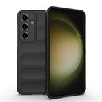 Kilifplus Samsung Galaxy S25 FE ile Uyumlu Kılıf Kamera Korumalı Kabartmalı Yumuşak Silikon Kapak İçi Kadife - Siyah