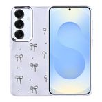 Kilifplus Samsung Galaxy S25 Plus ile Uyumlu Kılıf Şeffaf Simli Airbag Tasarımlı Kapak, Darbe Emici, Kamera Korumalı, [ Tam Uyumlu, Zarif, Kaliteli ], Fiyonk