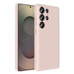 Kilifplus Samsung Galaxy S25 Ultra ile Uyumlu Kılıf Kamera Korumalı İçi Kadife Dokulu Kartlık Hazneli Vitra Kapak, [ Tam Uyumlu, Kaliteli, Premium ], Pembe
