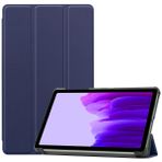 Kilifplus Samsung Galaxy Tab A7 Lite T225 ile Uyumlu Tablet Kılıfı Smart Cover Uyku Modlu Standlı Arkası Sert Şeffaf Kapak - Lacivert